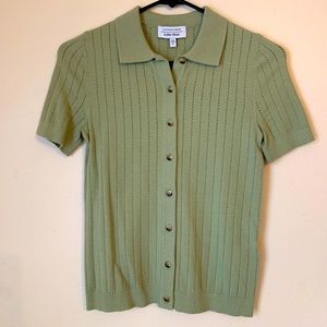 Other stories light green sweater